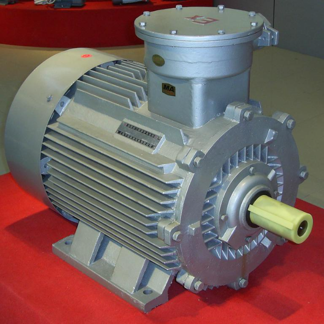 YE2-180M-2防爆电机45°角实拍